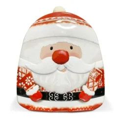 Oldenhof koekblik kerstman met muts 700 ml