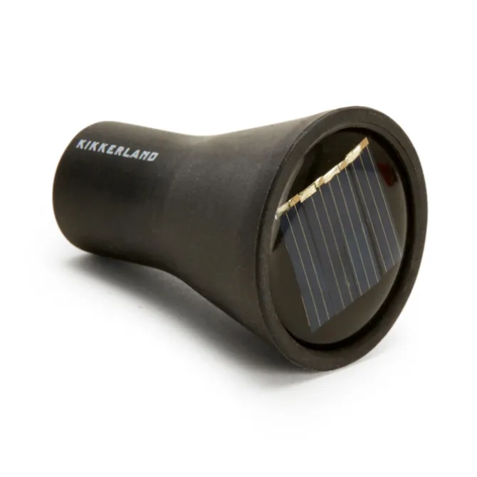 Oldenhof kurklamp op zonne-energie zwart