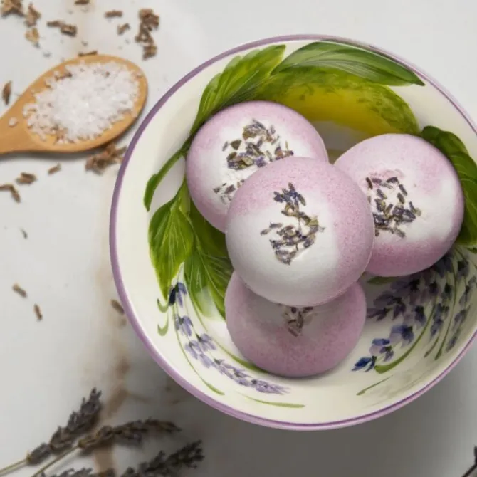 Oldenhof Limone & Lavanda schaal ø 20 cm aardewerk