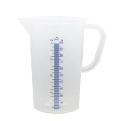Oldenhof maatbeker 1 liter kunststof transparant