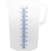 Oldenhof maatbeker 5 liter kunststof transparant