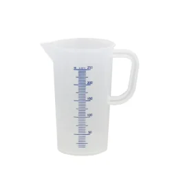 Oldenhof maatbeker 250 ml kunststof transparant