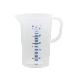 Oldenhof maatbeker 500 ml kunststof transparant