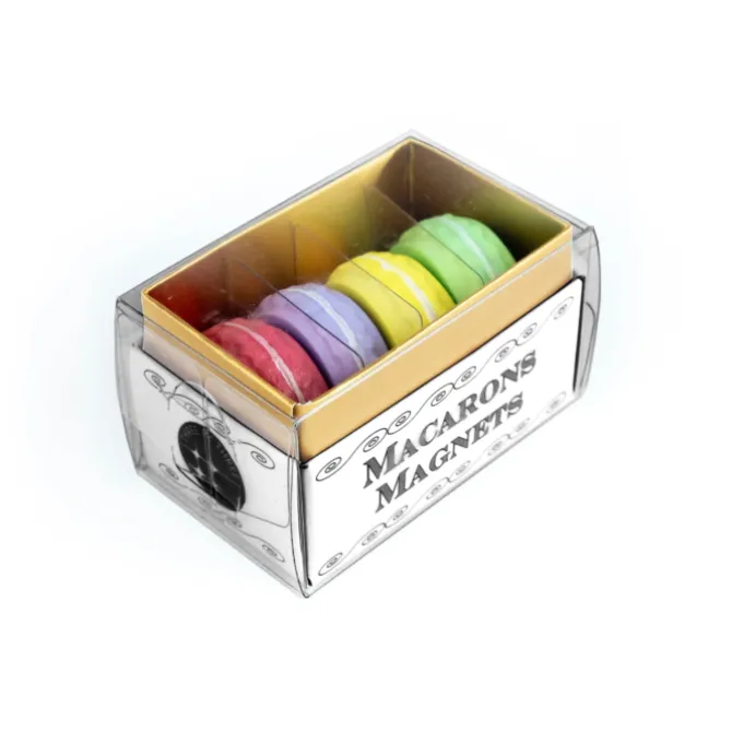 Oldenhof Macarons koelkastmagneten 4-delig