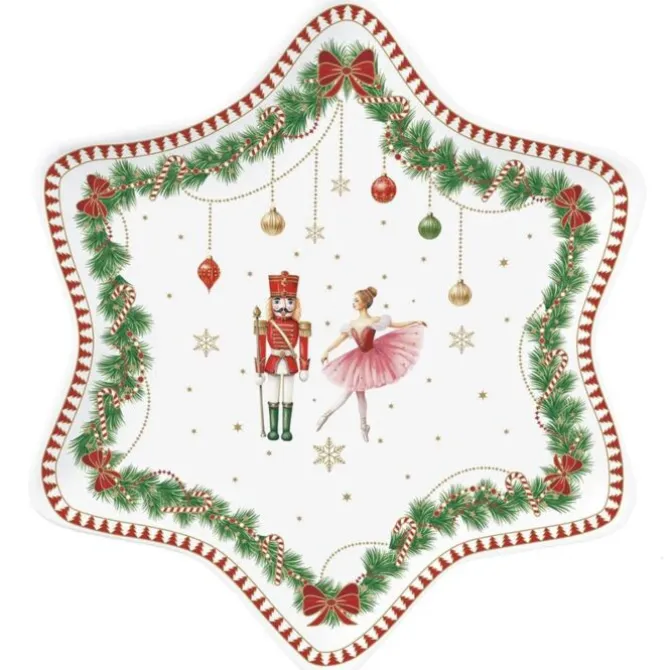 Oldenhof Magie de Noel bord ø 22,5 cm porselein