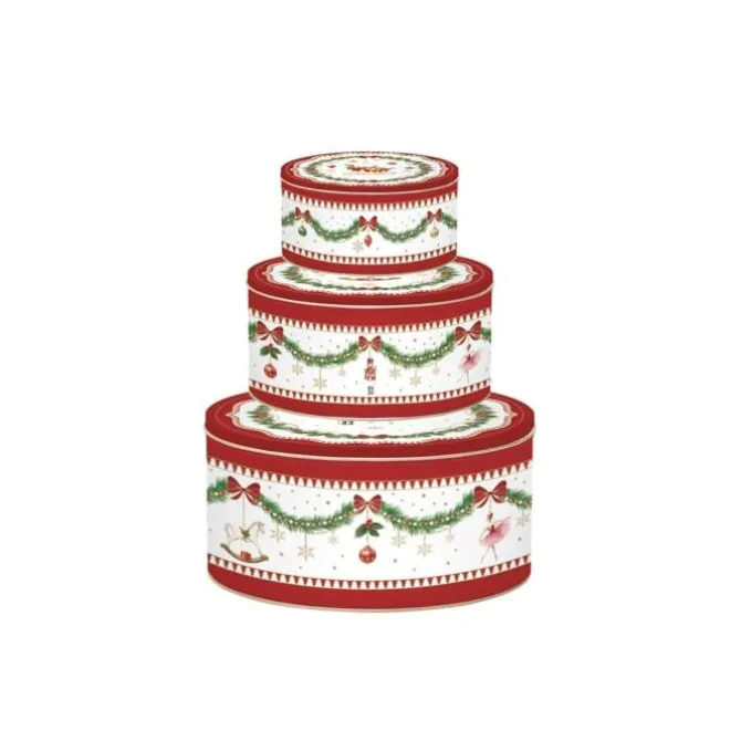 Oldenhof Magie de Noel koektrommelset 3-delig
