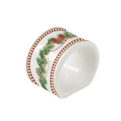 Oldenhof Magie de Noel servetring ø 4,5 cm porselein 4-delig