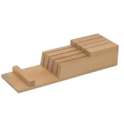 Oldenhof messenlegger 40,5 cm beukenhout bruin