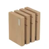 Oldenhof Milano magnetisch messenblok 16 cm beukenhout blank