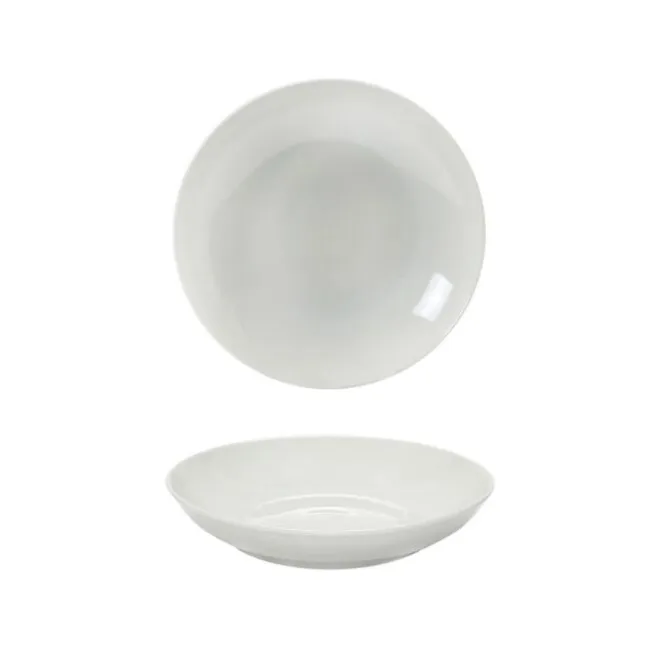 Oldenhof Napoli afgerond pastabord ø 26 cm porselein wit