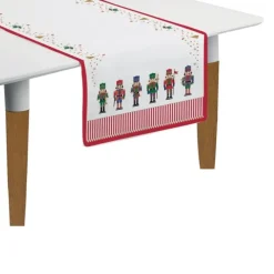 Oldenhof Nutcracker tafelloper 140 x 45 cm 2 stuks
