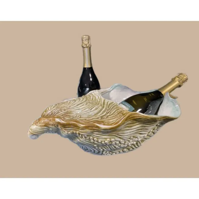Oldenhof Oester champagnekoeler XXL aardewerk
