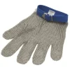 Oldenhof oesterhandschoen L rvs blauw