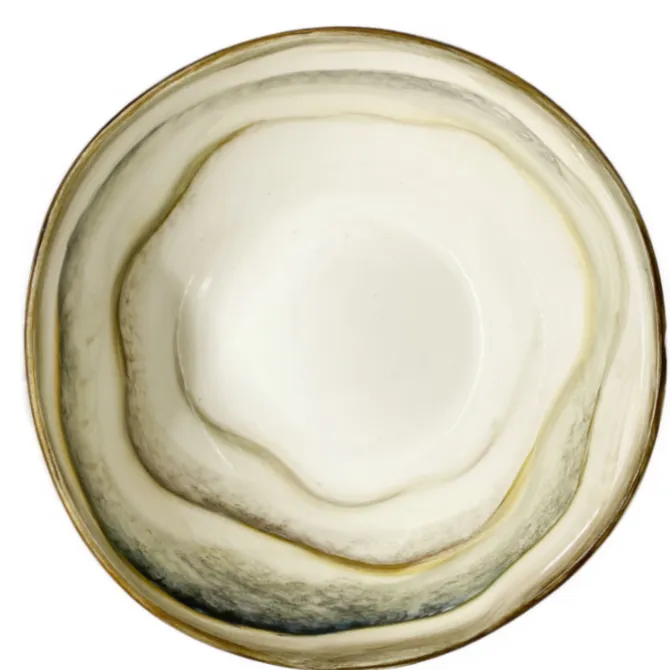 Oldenhof Oester schaal ø 25 cm aardewerk