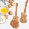 Oldenhof opscheplepels salade gitaar set van 2 beukenhout