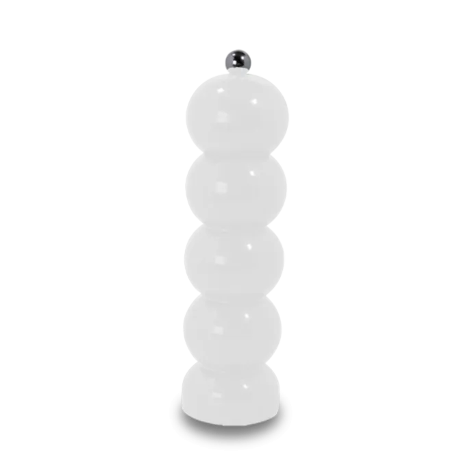 Oldenhof peper- of zoutmolen 21 cm wit