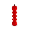 Oldenhof peper- of zoutmolen met ribbels 20 cm rood
