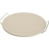 Oldenhof pizzasteen met houder ø 32,5 cm keramiek