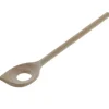 Oldenhof pollepel met gat 25 cm hout naturel