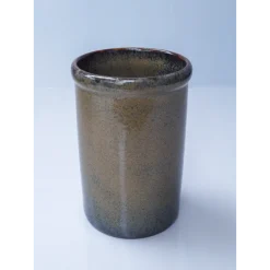 Oldenhof 1821 pollepelpot ø 18 x 12 cm aardewerk mosgroen