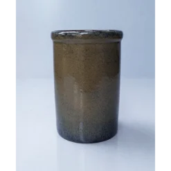 Oldenhof 1821 pollepelpot ø 18 x 12 cm aardewerk mosgroen
