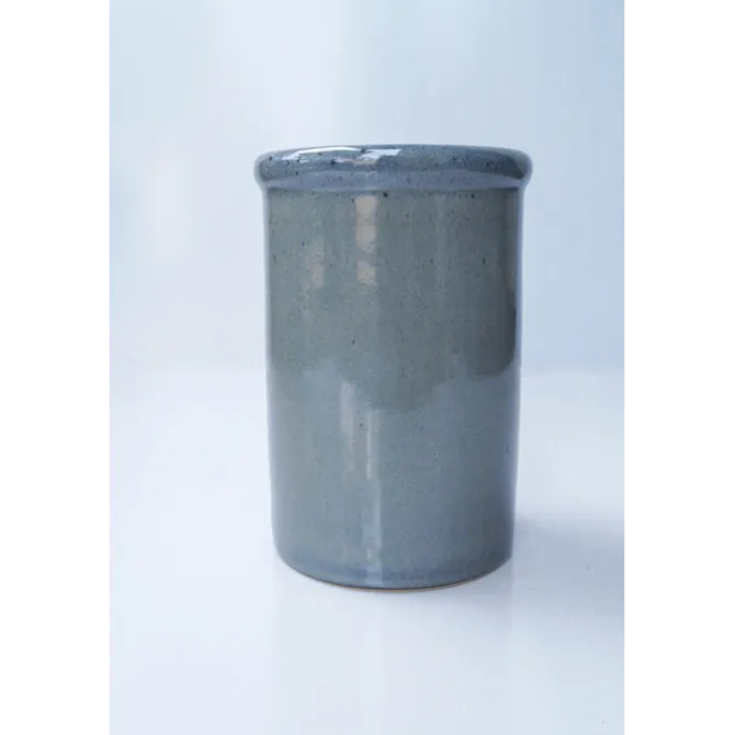 Oldenhof 1821 pollepelpot ø 18 x 12 cm aardewerk olijfgrijs