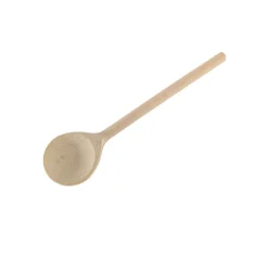 Oldenhof pollepel rond 20 cm hout naturel