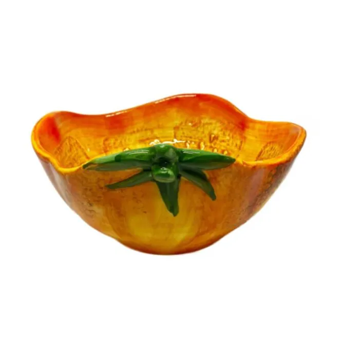 Oldenhof Pompoen kom ø 21 cm aardewerk