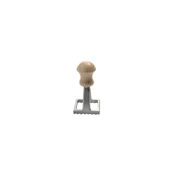 Oldenhof ravioli stempel vierkant 40 x 40 mm aluminium hout
