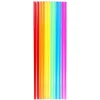 Oldenhof regenboog eetstokjes set van 6 acryl