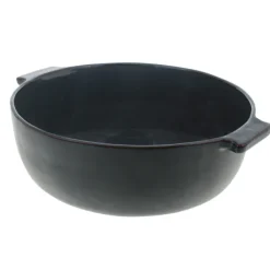 Oldenhof ronde ovenschaal ø 24 cm aardewerk blauw