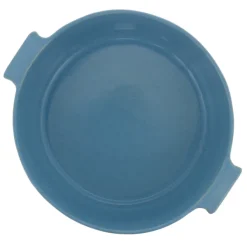 Oldenhof ronde ovenschaal ø 24 cm aardewerk lichtblauw