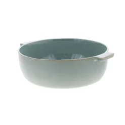 Oldenhof ronde ovenschaal ø 24 cm aardewerk saliegroen