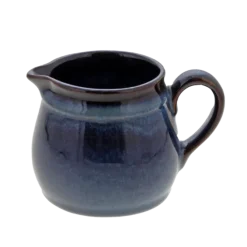 Oldenhof 1821 roomkannetje 200 ml aardewerk azuurblauw