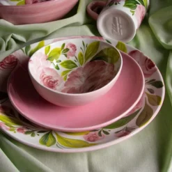 Oldenhof Rosa Romantica schaal ø 30 cm aardewerk