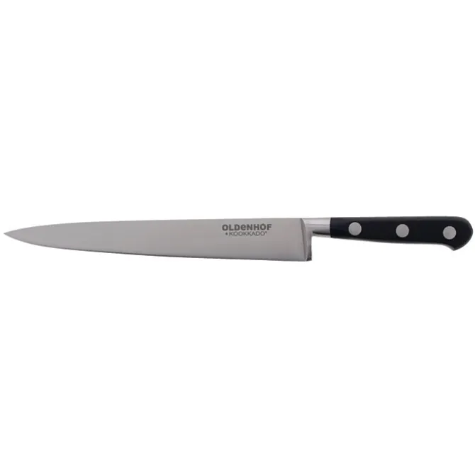 Oldenhof Sabatier flexibel fileermes 20 cm messenstaal