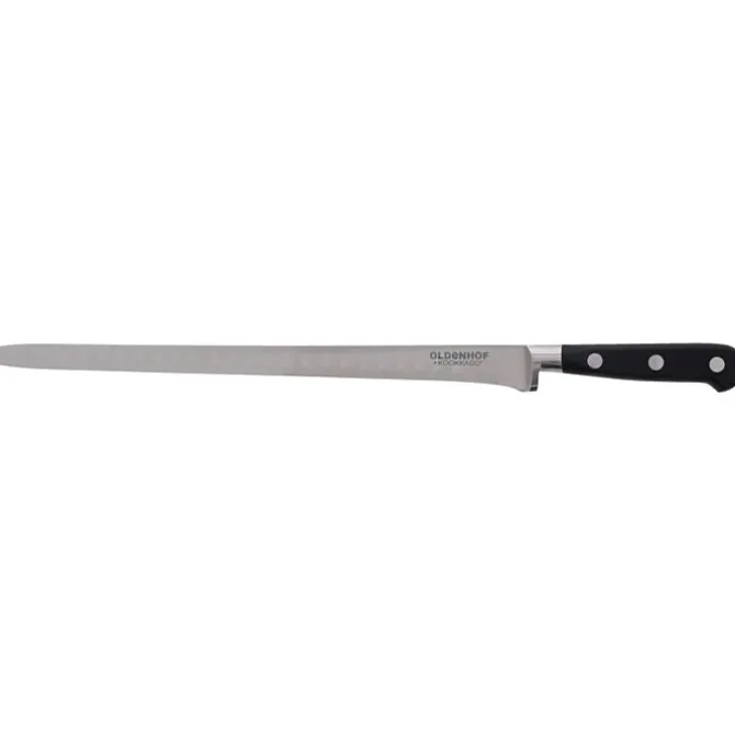 Oldenhof Sabatier hammes met kuiltjes 30,5 cm messenstaal