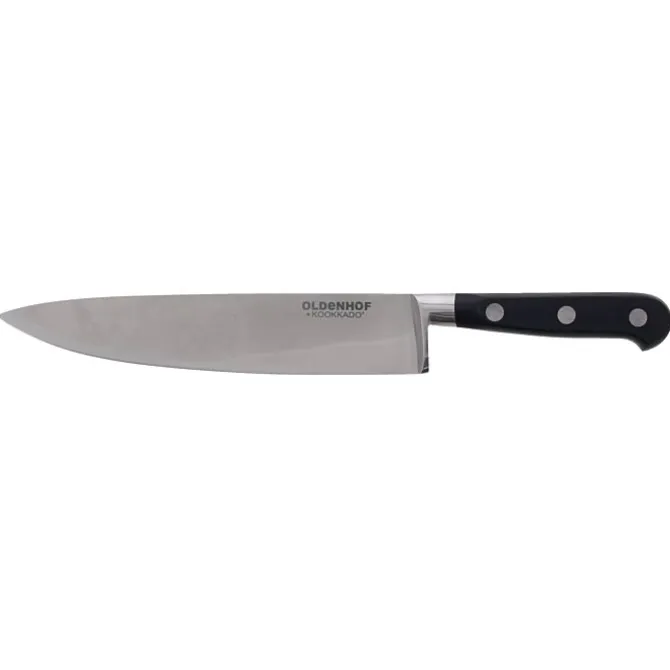 Oldenhof Sabatier koksmes 20 cm messenstaal