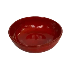 Oldenhof 1821 saladeschaal ø 26,5 x 9,5 cm aardewerk rood