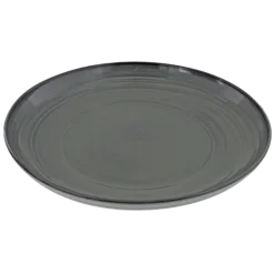 Oldenhof 1821 serveerbord ø 45 cm aardewerk olijfgrijs