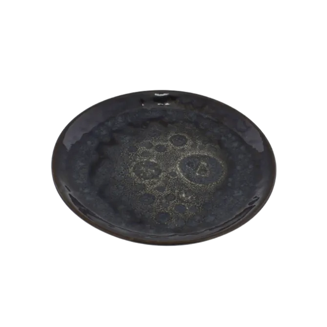 Oldenhof 1821 sideplate ø 16 cm aardewerk spickelblauw