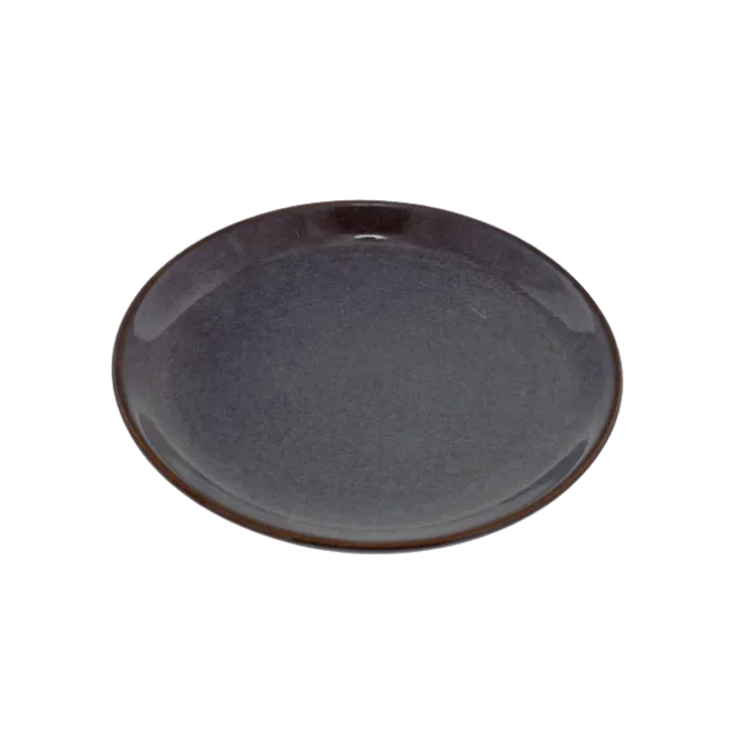 Oldenhof 1821 sideplate ø 16 cm aardewerk olijfgrijs