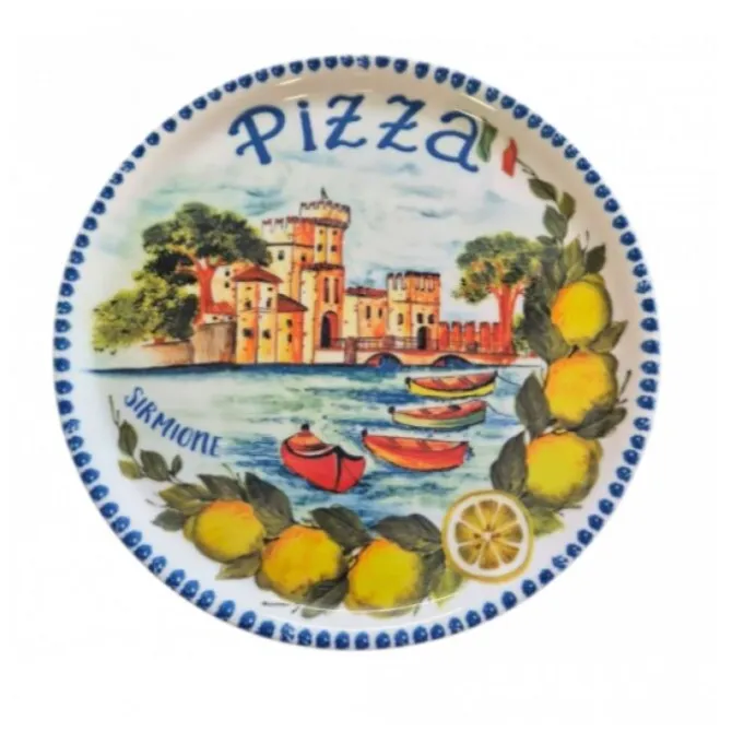 Oldenhof Sirmione Lago di Garda pizzabord ø 33 cm