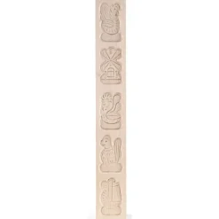 Oldenhof speculaasplank 5 vormen 50 cm hout