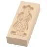 Oldenhof speculaasplank vrouw 10,5 cm hout
