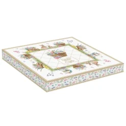 Oldenhof Spring Bloom eierbord voor 6 eieren porselein