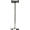 Oldenhof standaard voor wijnemmer 75 cm rvs glans