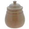 Oldenhof 1821 suikerpot aardewerk beige