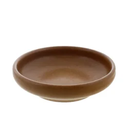 Oldenhof 1821 tapasschaaltje ø 13 cm aardewerk mat bruin