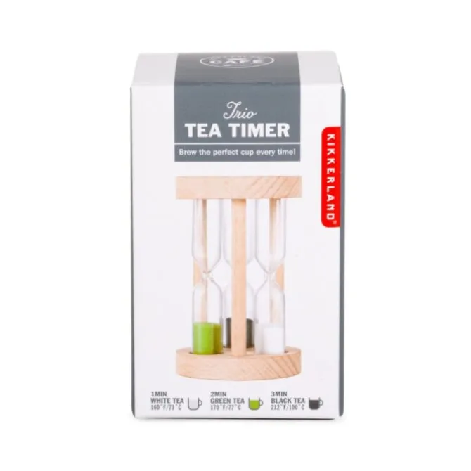 Oldenhof Trio theewekker hout